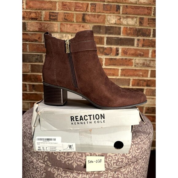 Kenneth Cole REACTION Women's Ankle Fashion Boot RLF0026E4 Chocolate Brown SZ 11 - Picture 6 of 6